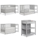 Dream on Me - Dream on Me Hamilton Convertible Crib and Changer 5 in 1