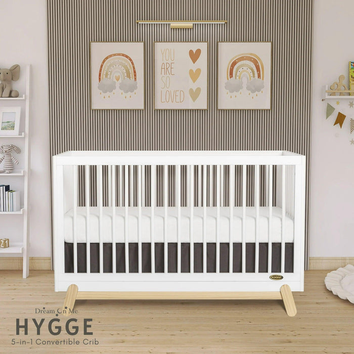 Dream on Me - Dream On Me Hygge 5-in-1 Convertible Crib