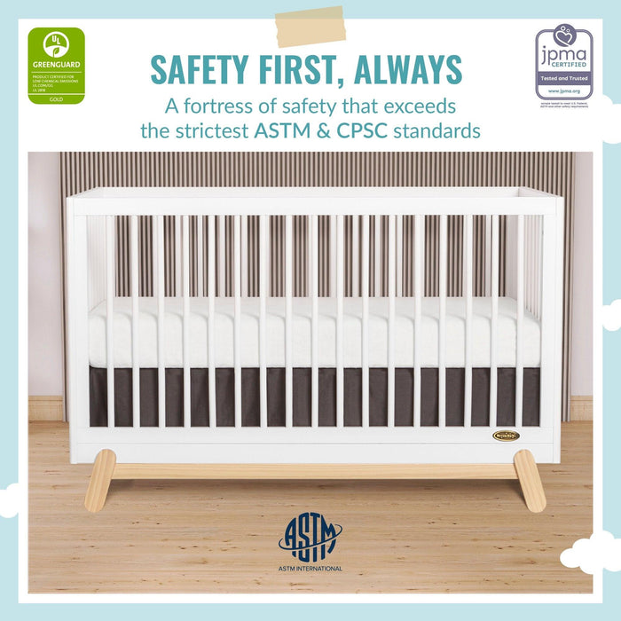 Dream on Me - Dream On Me Hygge 5-in-1 Convertible Crib