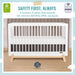 Dream on Me - Dream On Me Hygge 5-in-1 Convertible Crib
