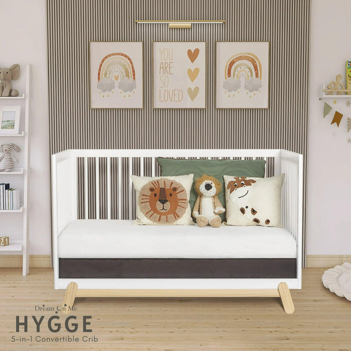 Dream on Me - Dream On Me Hygge 5-in-1 Convertible Crib