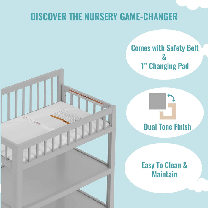 Dream on Me - Dream On Me Hygge Baby Changing Table