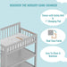 Dream on Me - Dream On Me Hygge Baby Changing Table