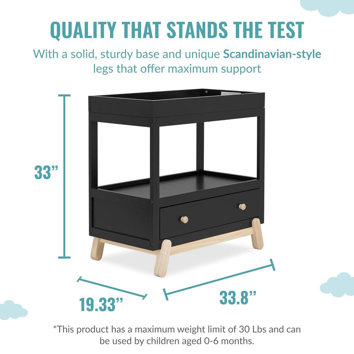 Dream on Me - Dream On Me Hygge Baby Changing Table X