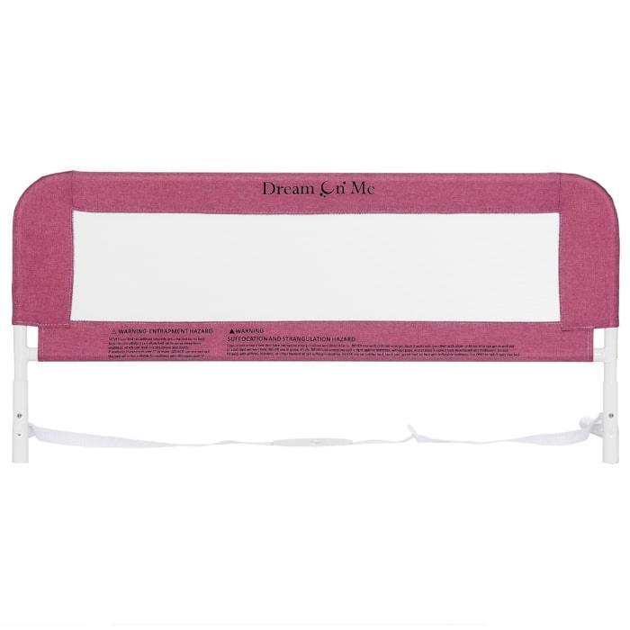 Dream on Me - Dream on Me Mesh Security for Twin Size Bed (3D Linen Fabric)