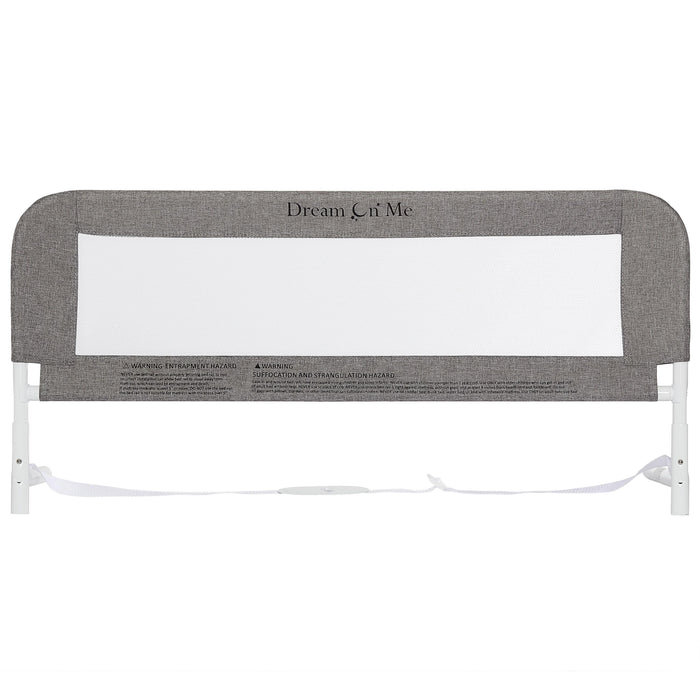 Dream on Me - Dream on Me Mesh Security for Twin Size Bed (3D Linen Fabric)