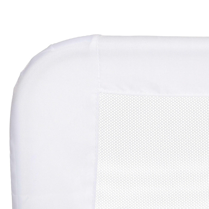 Dream on Me - Dream on Me Mesh Security for Twin Size Bed (3D Linen Fabric)