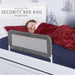 Dream on Me - Dream on Me Mesh Security for Twin Size Bed (3D Linen Fabric)