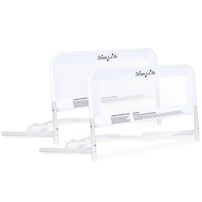 Dream on Me - Dream on Me Mesh Security for Twin Size Bed (3D Linen Fabric)