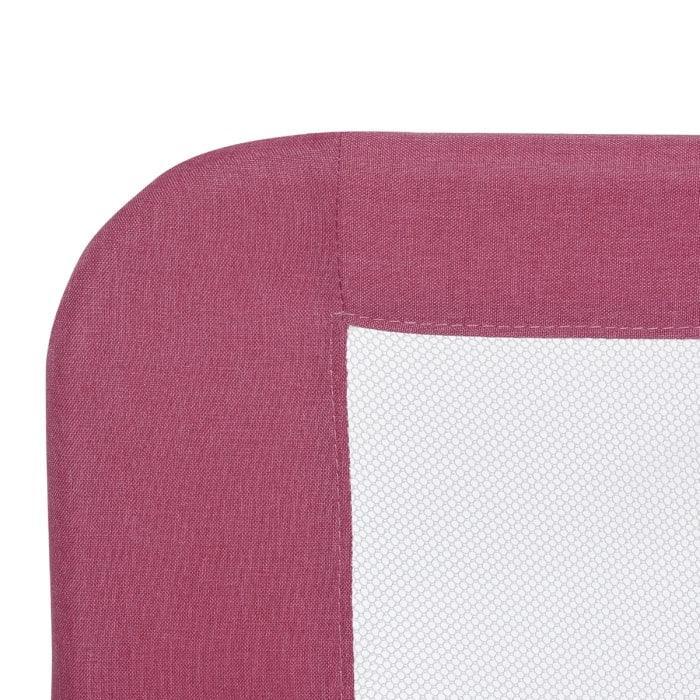 Dream on Me - Dream on Me Mesh Security for Twin Size Bed (3D Linen Fabric)