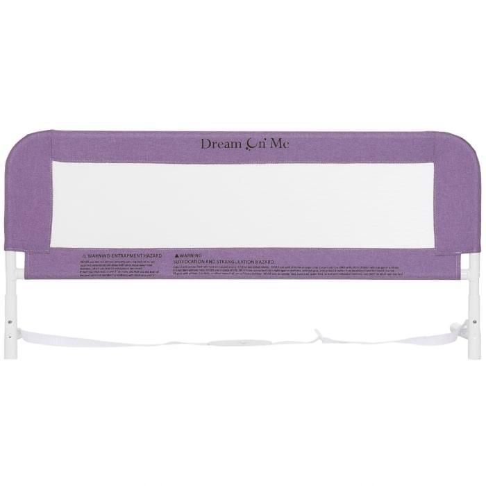 Dream on Me - Dream on Me Mesh Security for Twin Size Bed (3D Linen Fabric)