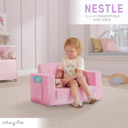 Dream on Me - Dream On Me Nestle Kids Sofa - Solo