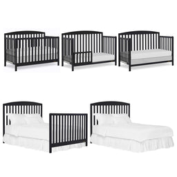 Dream on Me - Dream On Me Odelle 5-in-1 Convertible Crib