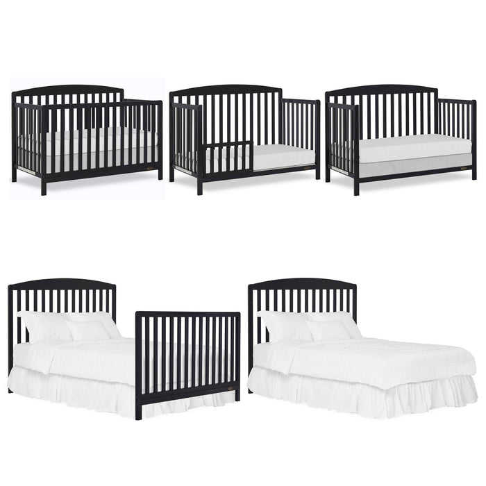 Dream on Me - Dream On Me Odelle 5-in-1 Convertible Crib