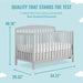 Dream on Me - Dream On Me Odelle 5-in-1 Convertible Crib