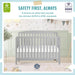 Dream on Me - Dream On Me Odelle 5-in-1 Convertible Crib