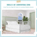 Dream on Me - Dream On Me Odelle 5-in-1 Convertible Crib