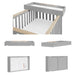 Dream on Me - Dream On Me Orion 5-in-1 Convertible Crib with Changer