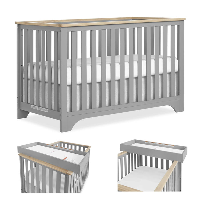 Dream on Me - Dream On Me Orion 5-in-1 Convertible Crib with Changer
