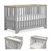Dream on Me - Dream On Me Orion 5-in-1 Convertible Crib with Changer