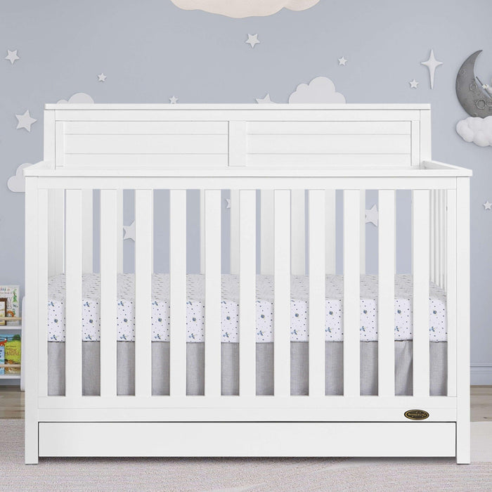Dream on Me - Dream On Me Reign Jenny Convertible Crib with Drawer
