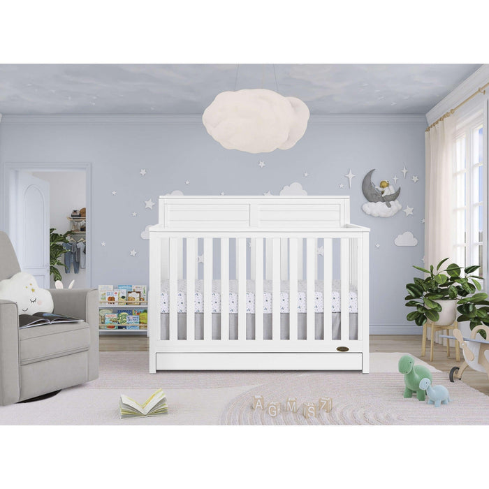 Dream on Me - Dream On Me Reign Jenny Convertible Crib with Drawer