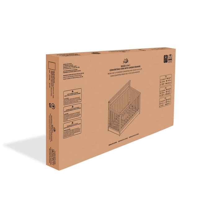 Dream on Me - Dream On Me Reign Jenny Convertible Crib with Drawer