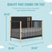 Dream on Me - Dream On Me Soho Convertible Crib