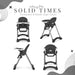 Dream on Me - Dream on Me Solid Times Lightweight Portable Highchair