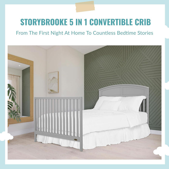 Dream on Me - Dream On Me Storybrooke 5-in-1 Convertible Crib
