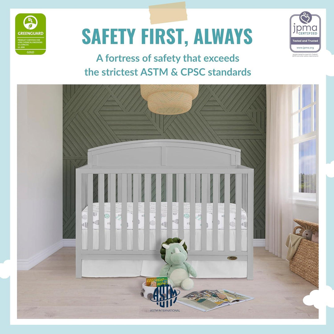 Dream on Me - Dream On Me Storybrooke 5-in-1 Convertible Crib