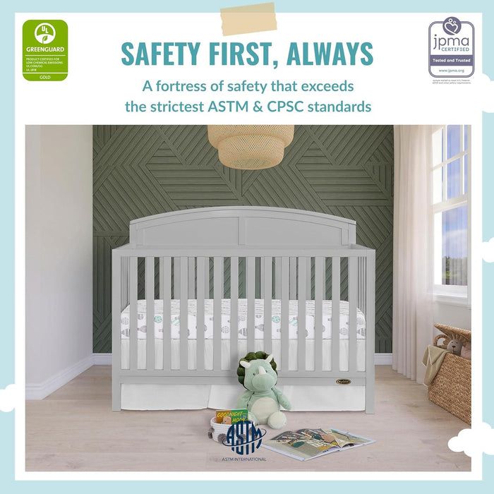 Dream on Me - Dream On Me Storybrooke 5-in-1 Convertible Crib