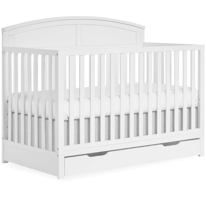 Dream on Me - Dream On Me Storybrooke 5-in-1 Convertible Crib with Drawer