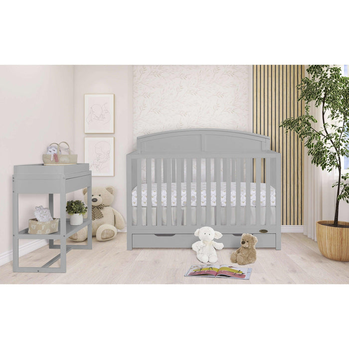 Dream on Me - Dream On Me Storybrooke 5-in-1 Convertible Crib with Drawer