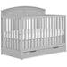 Dream on Me - Dream On Me Storybrooke 5-in-1 Convertible Crib with Drawer