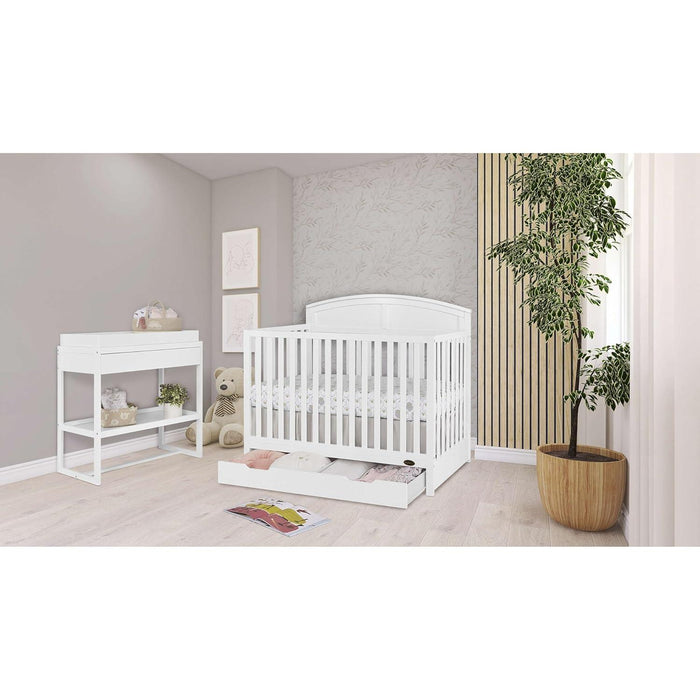 Dream on Me - Dream On Me Storybrooke 5-in-1 Convertible Crib with Drawer
