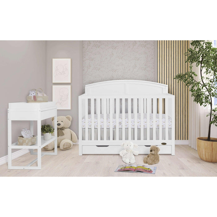 Dream on Me - Dream On Me Storybrooke 5-in-1 Convertible Crib with Drawer