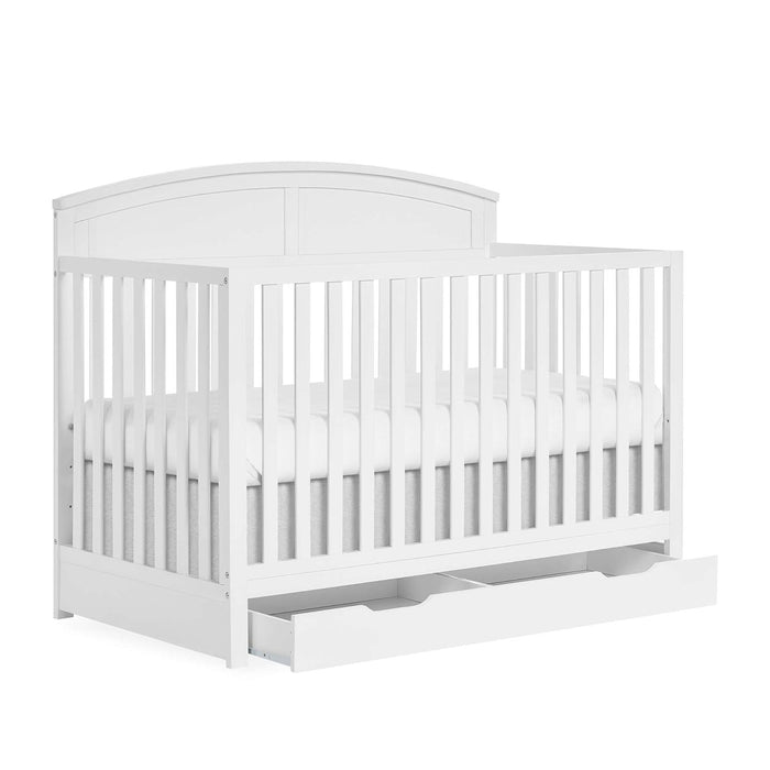 Dream on Me - Dream On Me Storybrooke 5-in-1 Convertible Crib with Drawer