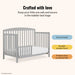 Dream on Me - Dream On Me Universal Conversion Kit Crib Guard Rail