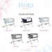 Dream On Me Flora Bassinet – Confetti Blue (5)