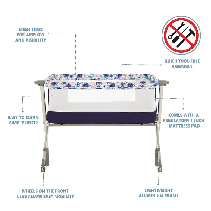 Dream On Me Flora Bassinet – Floral Bloom (3)