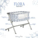 Dream On Me Flora Bassinet – Moroccan White (2)