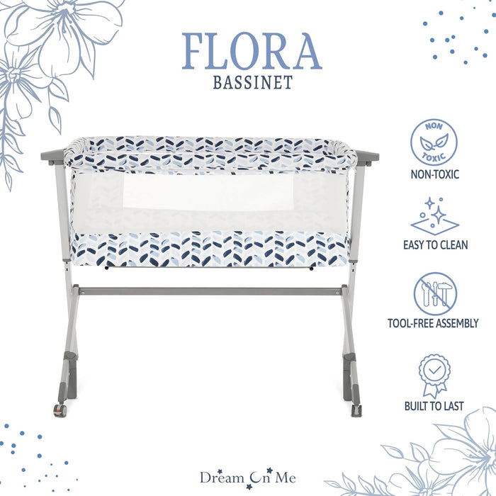 Dream On Me Flora Bassinet – Moroccan White (3)