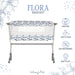 Dream On Me Flora Bassinet – Moroccan White (3)