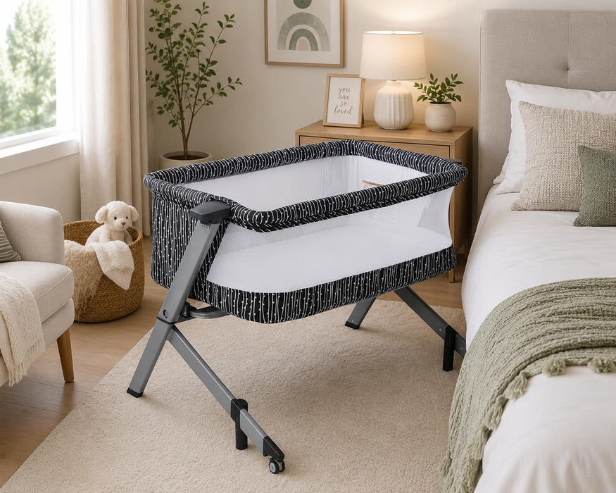 Dream On Me Flora Bassinet – Onyx (2)