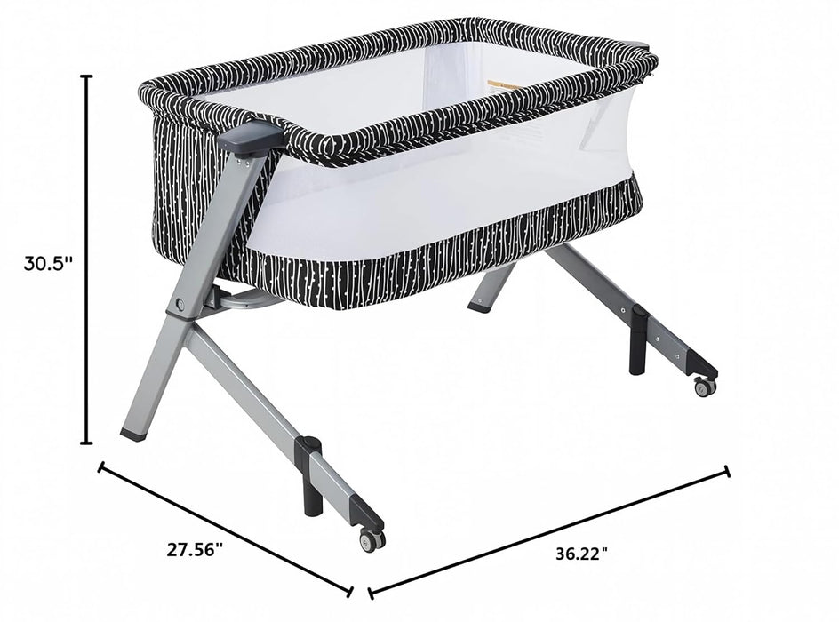 Dream On Me Flora Bassinet – Onyx (5)