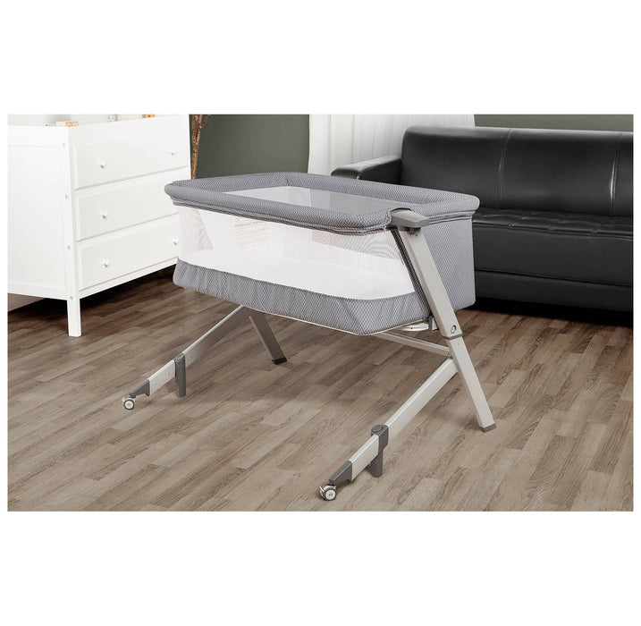 Dream On Me Flora Bassinet – Storm Grey (5)