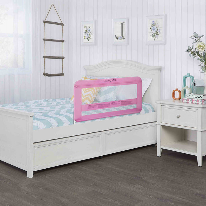 Dream On Me Lilibet Mesh Safety Bed Rail – Pink (6)