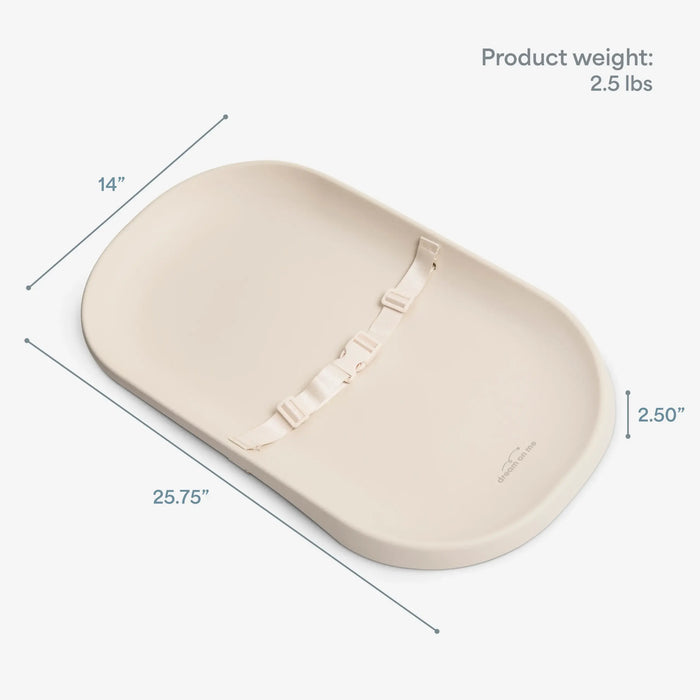 Dream On Me Lotti Love Baby Changing Pad – Magnolia White – image 3