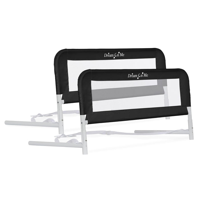 Dream on Me Barrières de Lit en Filet Double Pack - Blanc
